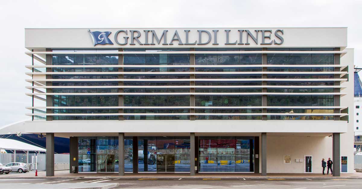 Nova terminal de la companyia Grimaldi al Port de Barcelona